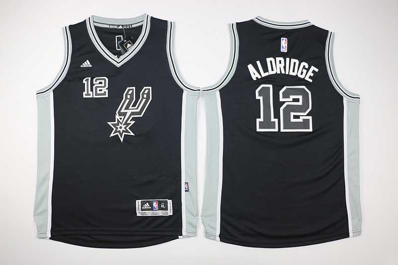 Youth San Antonio Spurs #12 LaMarcus Aldridge Black Swingman Stitched Jersey,We sell and wholesale Youth San Antonio Spurs #12 LaMarcus Aldridge Black Swingman Stitched Jersey on line form chian!