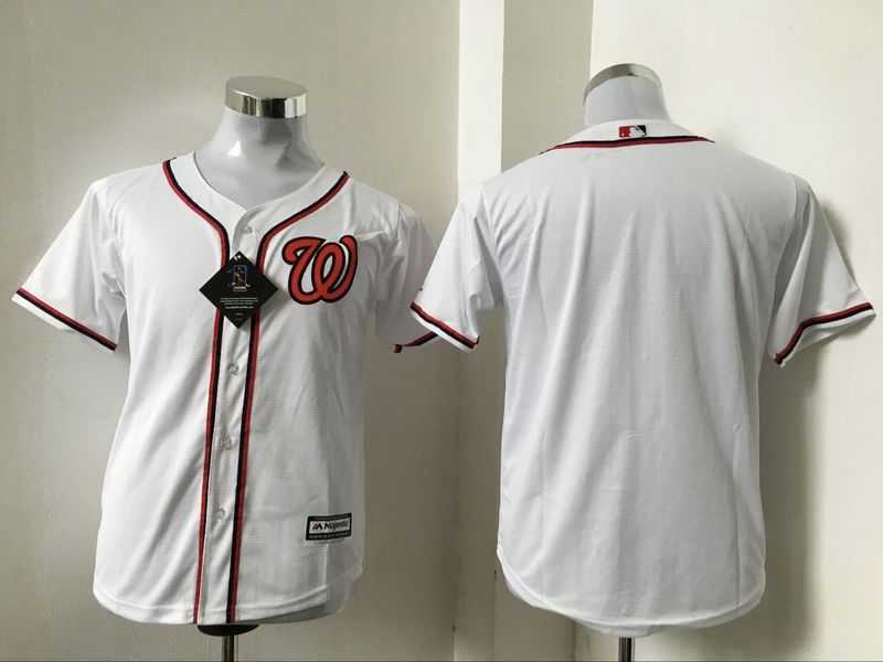 Youth Washington Nationals Blank White New Cool Base Stitched Baseball Jersey,We sell and wholesale Youth Washington Nationals Blank White New Cool Base Stitched Baseball Jersey on line form chian!