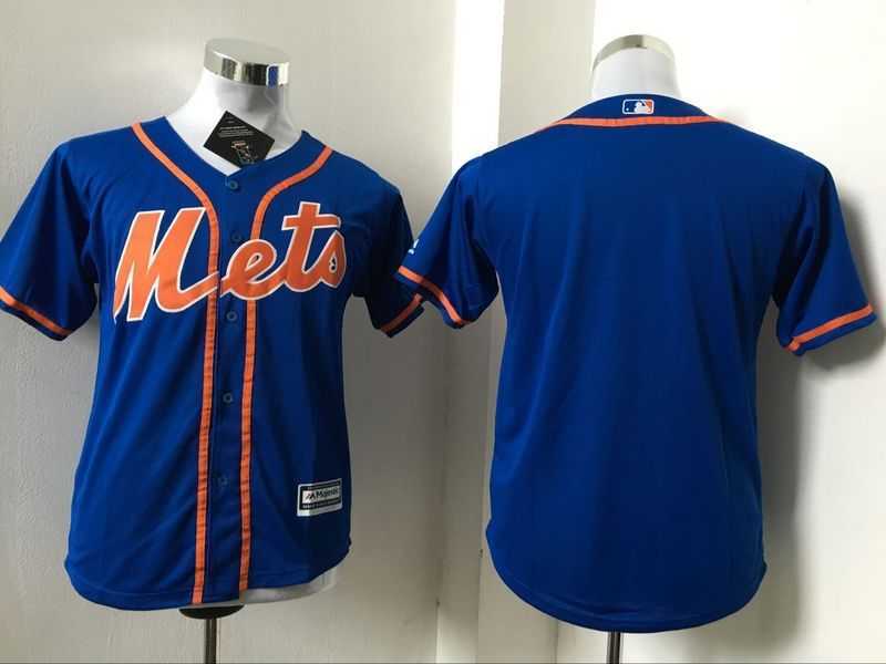 Youth New York Mets Customized Blue New Cool Base Stitched Baseball Jersey,We sell and wholesale Youth New York Mets Customized Blue New Cool Base Stitched Baseball Jersey on line form chian!