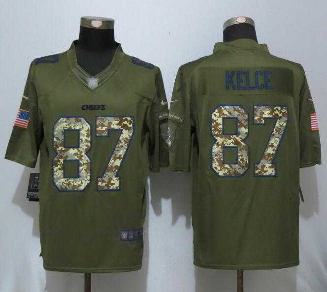 Nike Limited Kansas City Chiefs #87 Kelce Green Salute To Service Stitched Jersey,We sell and wholesale Nike Limited Kansas City Chiefs #87 Kelce Green Salute To Service Stitched Jersey on line form chian!