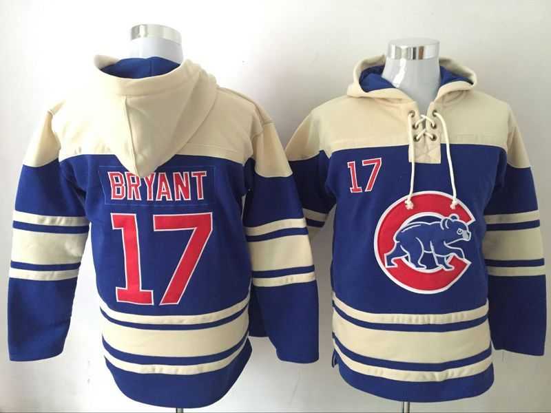 Chicago Cubs #17 Kris Bryant Blue Sweatshirt Baseball Stitched Hoodie,We sell and wholesale Chicago Cubs #17 Kris Bryant Blue Sweatshirt Baseball Stitched Hoodie on line form chian!