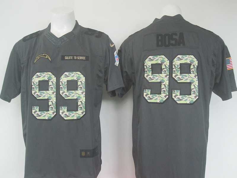 Nike Limited San Diego Chargers #99 Joey Bosa Anthracite Salute To Service Men's Stitched Jersey,We sell and wholesale Nike Limited San Diego Chargers #99 Joey Bosa Anthracite Salute To Service Men's Stitched Jersey on line form chian!