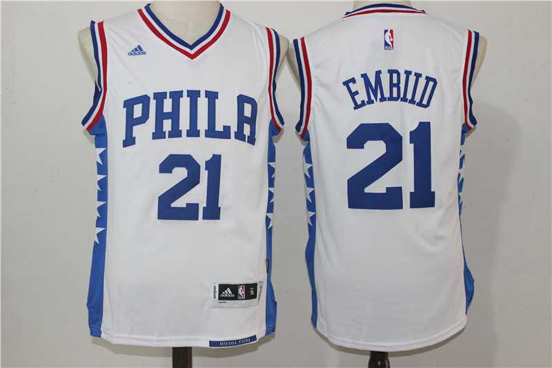 Philadelphia 76ers #21 Embiid White Swingman Stitched NBA Jersey,We sell and wholesale Philadelphia 76ers #21 Embiid White Swingman Stitched NBA Jersey on line form chian!