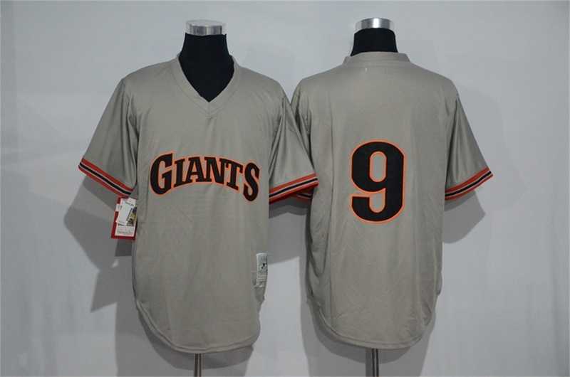 San Francisco Giants #9 Brandon Belt Mitchell And Ness Gray Pullover Stitched Jersey,We sell and wholesale San Francisco Giants #9 Brandon Belt Mitchell And Ness Gray Pullover Stitched Jersey on line form chian!