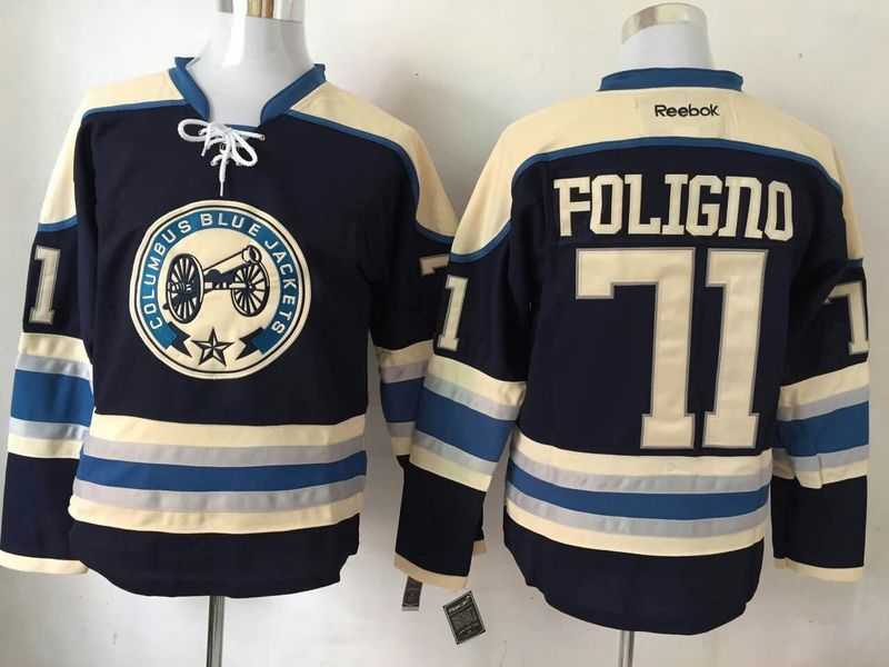 Blue Jackets #71 Nick Foligno Navy Blue Stitched NHL Jersey,We sell and wholesale Blue Jackets #71 Nick Foligno Navy Blue Stitched NHL Jersey on line form chian!