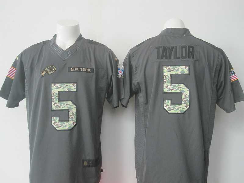 Nike Buffalo Bills #5 Taylor Anthracite Salute To Service Men's Stitched Limited Jersey,We sell and wholesale Nike Buffalo Bills #5 Taylor Anthracite Salute To Service Men's Stitched Limited Jersey on line form chian!