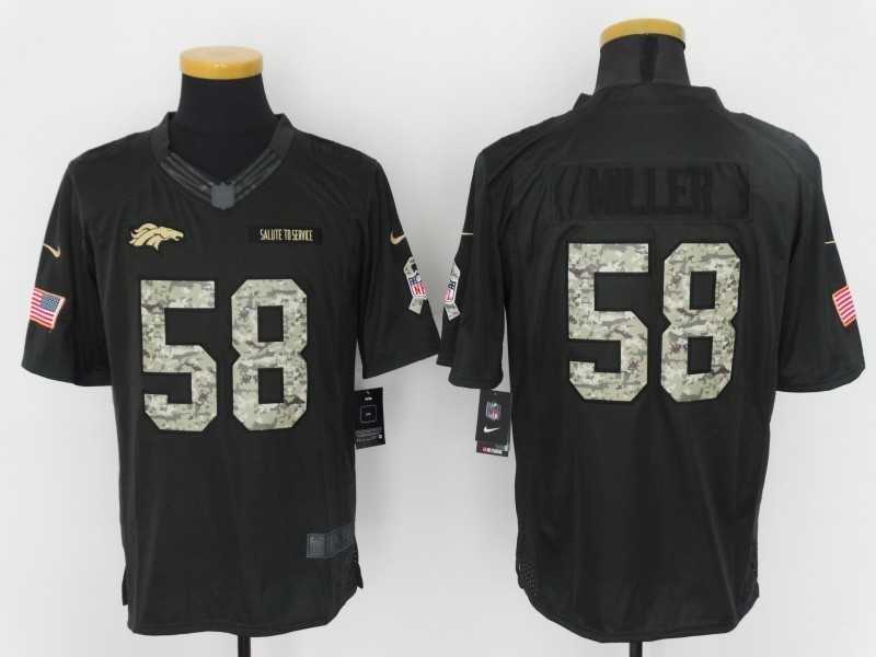 Nike Denver Broncos #58 Von Miller Anthracite Salute To Service Men's Stitched Limited Jersey,We sell and wholesale Nike Denver Broncos #58 Von Miller Anthracite Salute To Service Men's Stitched Limited Jersey on line form chian!