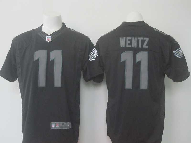 Nike Limited Philadelphia Eagles #11 Wentz Impact Black Stitched Jersey,We sell and wholesale Nike Limited Philadelphia Eagles #11 Wentz Impact Black Stitched Jersey on line form chian!