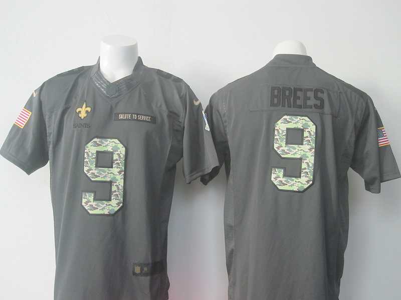 Nike New Orleans Saints #9 Drew Brees Anthracite Salute To Service Men's Stitched Limited Jersey,We sell and wholesale Nike New Orleans Saints #9 Drew Brees Anthracite Salute To Service Men's Stitched Limited Jersey on line form chian!