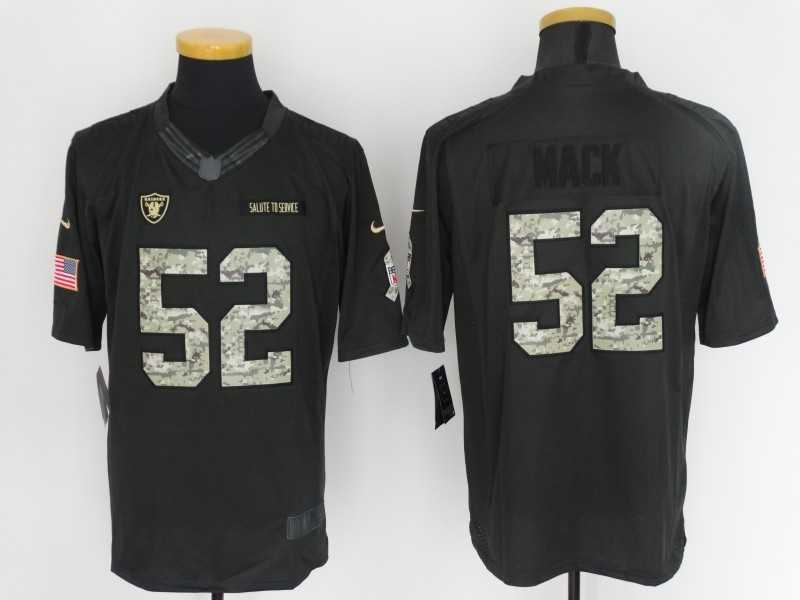 Nike Oakland Raiders #52 Khalil Mack Anthracite Salute To Service Men's Stitched Limited Jersey,We sell and wholesale Nike Oakland Raiders #52 Khalil Mack Anthracite Salute To Service Men's Stitched Limited Jersey on line form chian!