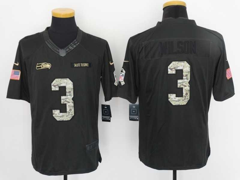 Nike Seattle Seahawks #3 Russell Wilson Anthracite Salute To Service Men's Stitched Limited Jersey,We sell and wholesale Nike Seattle Seahawks #3 Russell Wilson Anthracite Salute To Service Men's Stitched Limited Jersey on line form chian!