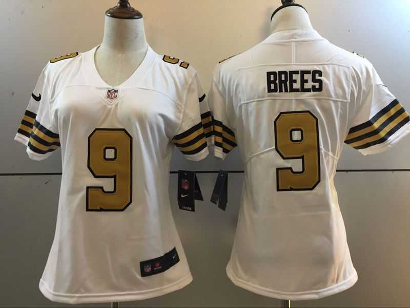 Women Nike Limited New Orleans Saints #9 Drew Brees White Stitched NFL Rush Jersey,We sell and wholesale Women Nike Limited New Orleans Saints #9 Drew Brees White Stitched NFL Rush Jersey on line form chian!