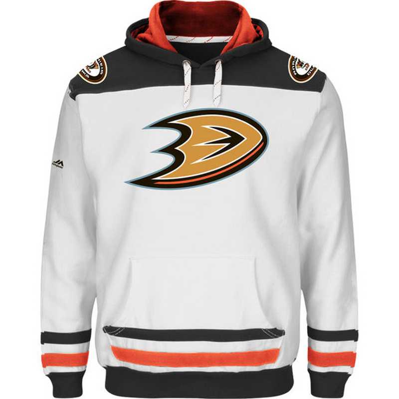 Anaheim Ducks Blank (No Name & Number) White Stitched NHL Hoodie WanKe,We sell and wholesale Anaheim Ducks Blank (No Name & Number) White Stitched NHL Hoodie WanKe on line form chian!