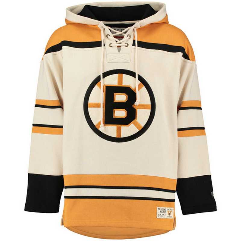 Customized Men's Boston Bruins Any Name & Number Cream Stitched NHL Hoodie,We sell and wholesale Customized Men's Boston Bruins Any Name & Number Cream Stitched NHL Hoodie on line form chian!
