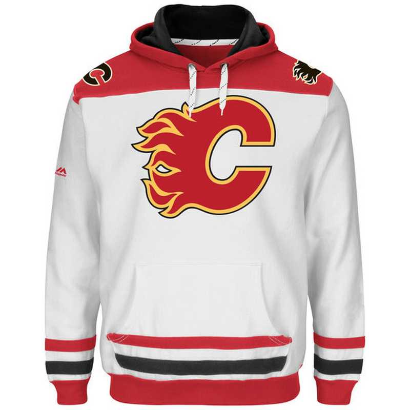 Customized Men's Calgary Flames Any Name & Number White Stitched NHL Hoodie,We sell and wholesale Customized Men's Calgary Flames Any Name & Number White Stitched NHL Hoodie on line form chian!