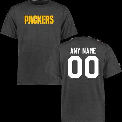 Customized Men's Green Bay Packers Design Your Own DarkGray Fitted T-Shirt,We sell and wholesale Customized Men's Green Bay Packers Design Your Own DarkGray Fitted T-Shirt on line form chian!