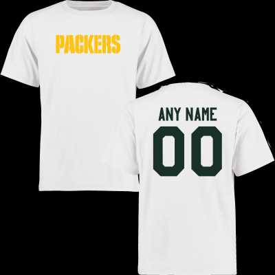 Customized Men's Green Bay Packers Design Your Own White Fitted T-Shirt,We sell and wholesale Customized Men's Green Bay Packers Design Your Own White Fitted T-Shirt on line form chian!