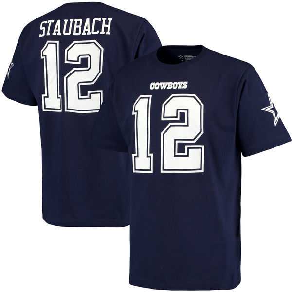 MEN'S DALLAS COWBOYS #12 ROGER STAUBACH NAVY RETIRED PLAYER NAME & NUMBER T-SHIRT,We sell and wholesale MEN'S DALLAS COWBOYS #12 ROGER STAUBACH NAVY RETIRED PLAYER NAME & NUMBER T-SHIRT on line form chian!