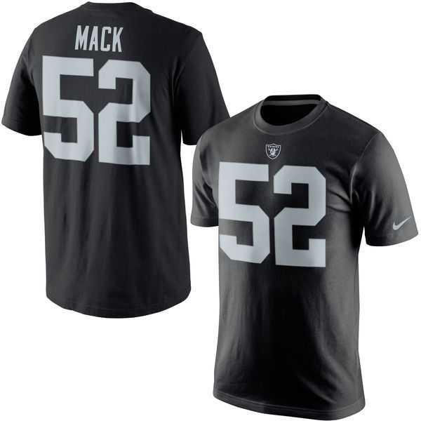 Men's Oakland Raiders #52 Khalil Mack Nike Player Pride Name & Number T-Shirt - Black,We sell and wholesale Men's Oakland Raiders #52 Khalil Mack Nike Player Pride Name & Number T-Shirt - Black on line form chian!