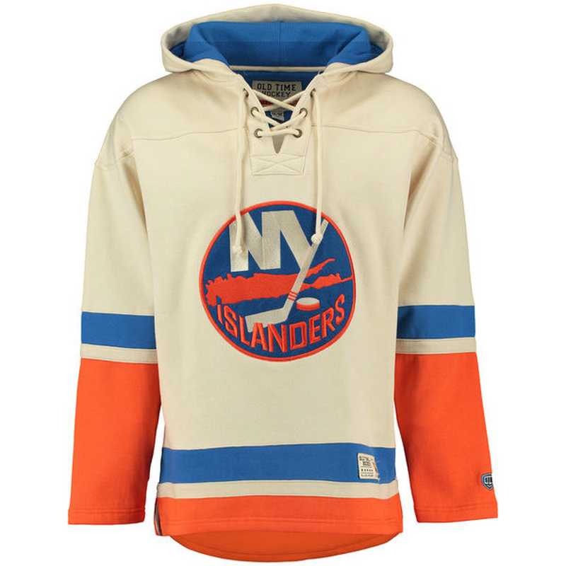 New York Islanders Blank (No Name & Number) Cream Stitched NHL Hoodie WanKe,We sell and wholesale New York Islanders Blank (No Name & Number) Cream Stitched NHL Hoodie WanKe on line form chian!