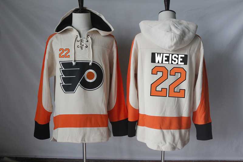 Philadelphia Flyers #22 Weise Cream Stitched NHL Pullover Hoodie,We sell and wholesale Philadelphia Flyers #22 Weise Cream Stitched NHL Pullover Hoodie on line form chian!