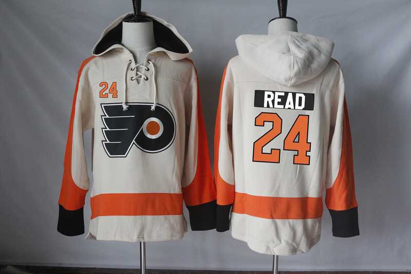 Philadelphia Flyers #24 Matt Read Cream Stitched NHL Pullover Hoodie,We sell and wholesale Philadelphia Flyers #24 Matt Read Cream Stitched NHL Pullover Hoodie on line form chian!