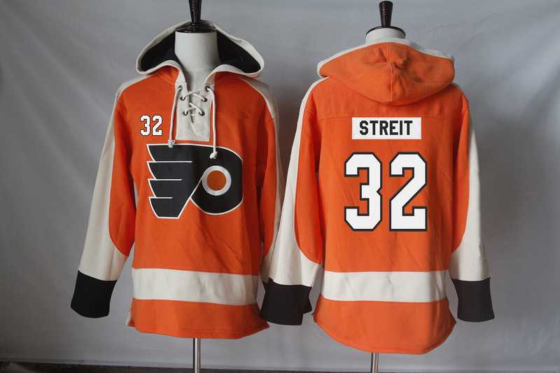 Philadelphia Flyers #32 Mark Streit Orange Stitched NHL Pullover Hoodie,We sell and wholesale Philadelphia Flyers #32 Mark Streit Orange Stitched NHL Pullover Hoodie on line form chian!