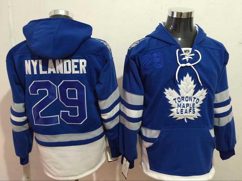 Toronto Maple Leafs #29 William Nylander Blue Name & Number Pullover Stitched NHL Hoodie,We sell and wholesale Toronto Maple Leafs #29 William Nylander Blue Name & Number Pullover Stitched NHL Hoodie on line form chian!
