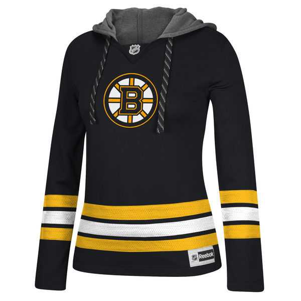 Women Boston Bruins Blank (No Name & Number) Black Stitched NHL Pullover Hoodie WanKe,We sell and wholesale Women Boston Bruins Blank (No Name & Number) Black Stitched NHL Pullover Hoodie WanKe on line form chian!