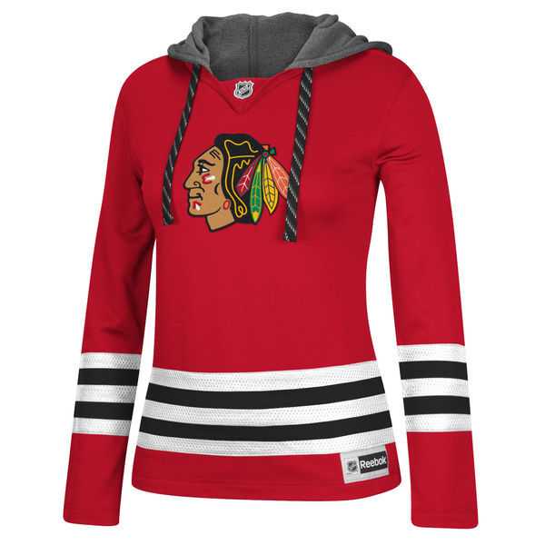 Women Chicago Blackhawks Blank (No Name & Number) Red Stitched NHL Pullover Hoodie WanKe,We sell and wholesale Women Chicago Blackhawks Blank (No Name & Number) Red Stitched NHL Pullover Hoodie WanKe on line form chian!
