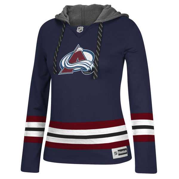 Women Colorado Avalanche Blank (No Name & Number) Navy Blue Stitched NHL Pullover Hoodie WanKe,We sell and wholesale Women Colorado Avalanche Blank (No Name & Number) Navy Blue Stitched NHL Pullover Hoodie WanKe on line form chian!