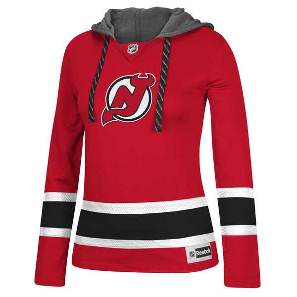 Women New Jersey Devils Blank (No Name & Number) Red Stitched NHL Pullover Hoodie WanKe,We sell and wholesale Women New Jersey Devils Blank (No Name & Number) Red Stitched NHL Pullover Hoodie WanKe on line form chian!