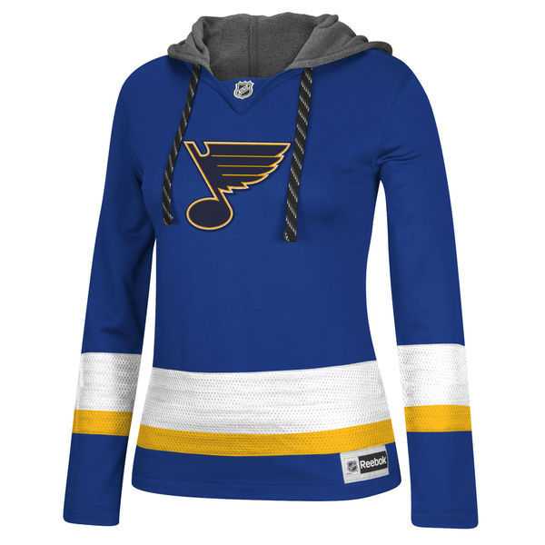 Women St. Louis Blues Blank (No Name & Number) Blue Stitched NHL Pullover Hoodie WanKe,We sell and wholesale Women St. Louis Blues Blank (No Name & Number) Blue Stitched NHL Pullover Hoodie WanKe on line form chian!