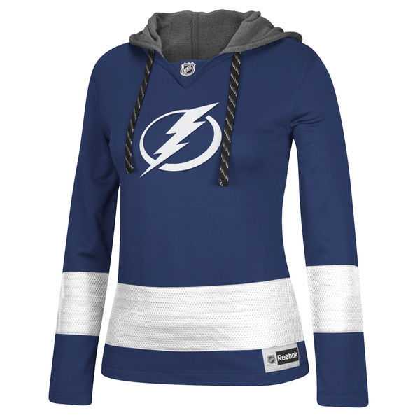 Women Tampa Bay Lightning Blank (No Name & Number) Blue Stitched NHL Pullover Hoodie WanKe,We sell and wholesale Women Tampa Bay Lightning Blank (No Name & Number) Blue Stitched NHL Pullover Hoodie WanKe on line form chian!