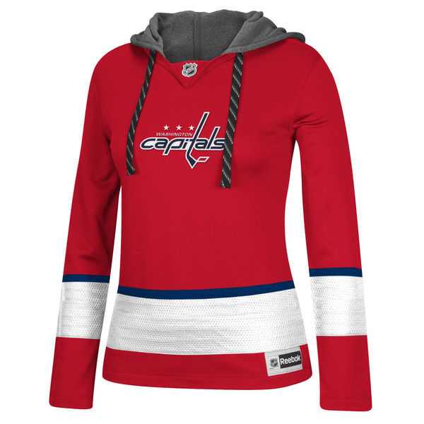 Women Washington Capitals Blank (No Name & Number) Red Stitched NHL Pullover Hoodie WanKe,We sell and wholesale Women Washington Capitals Blank (No Name & Number) Red Stitched NHL Pullover Hoodie WanKe on line form chian!