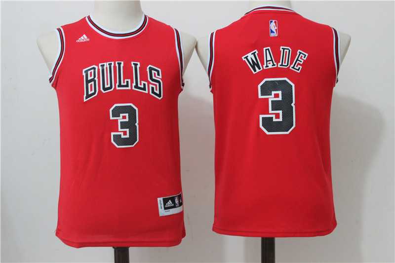 Youth Chicago Bulls #3 Wade Red Swingman Stitched NBA Jersey,We sell and wholesale Youth Chicago Bulls #3 Wade Red Swingman Stitched NBA Jersey on line form chian!
