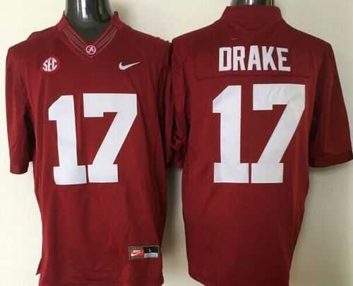 Alabama Crimson Tide #17 Kenyan Drake Red Stitched NCAA Jersey,We sell and wholesale Alabama Crimson Tide #17 Kenyan Drake Red Stitched NCAA Jersey on line form chian!