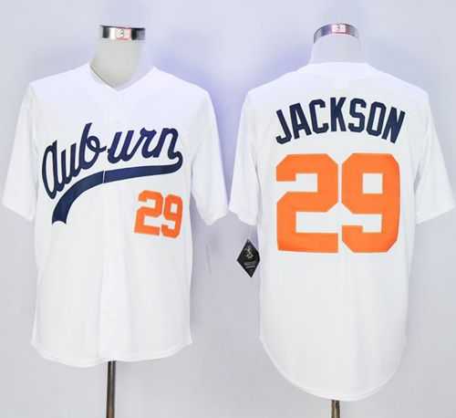 Auburn Tigers #29 Bo Jackson White Throwback Stitched NCAA Jersey,We sell and wholesale Auburn Tigers #29 Bo Jackson White Throwback Stitched NCAA Jersey on line form chian!