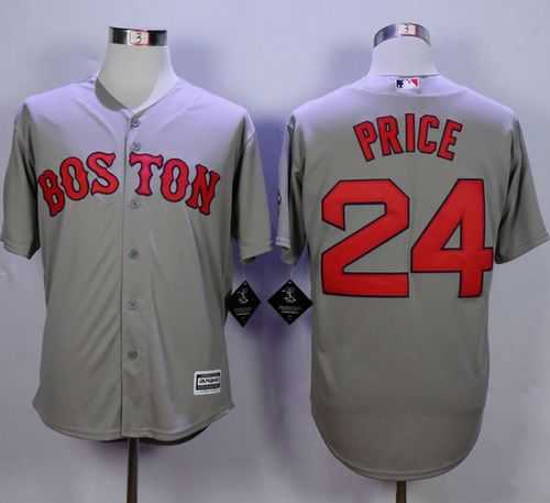 Boston Red Sox #24 David Price Gray New Cool Base Stitched MLB Jersey,We sell and wholesale Boston Red Sox #24 David Price Gray New Cool Base Stitched MLB Jersey on line form chian!