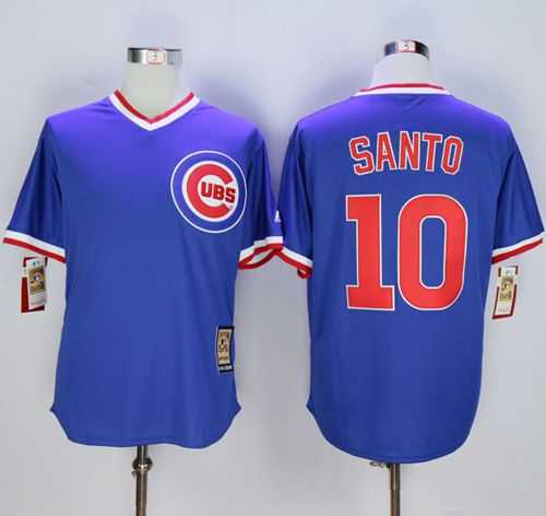 Chicago Cubs #10 Ron Santo Blue Cooperstown Stitched MLB Jersey,We sell and wholesale Chicago Cubs #10 Ron Santo Blue Cooperstown Stitched MLB Jersey on line form chian!