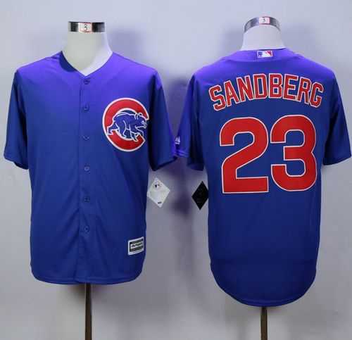 Chicago Cubs #23 Ryne Sandberg Blue New Cool Base Stitched MLB Jersey,We sell and wholesale Chicago Cubs #23 Ryne Sandberg Blue New Cool Base Stitched MLB Jersey on line form chian!