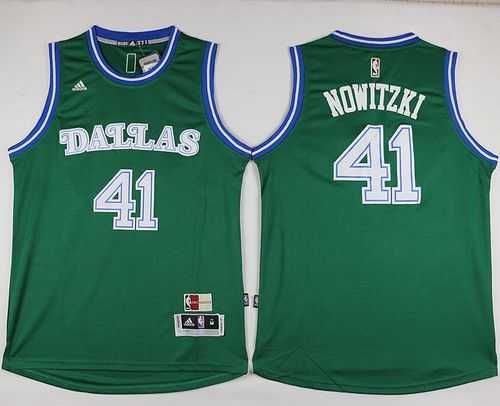 Dallas Mavericks #41 Dirk Nowitzki Green Hardwood Classics Performance Stitched NBA Jersey,We sell and wholesale Dallas Mavericks #41 Dirk Nowitzki Green Hardwood Classics Performance Stitched NBA Jersey on line form chian!