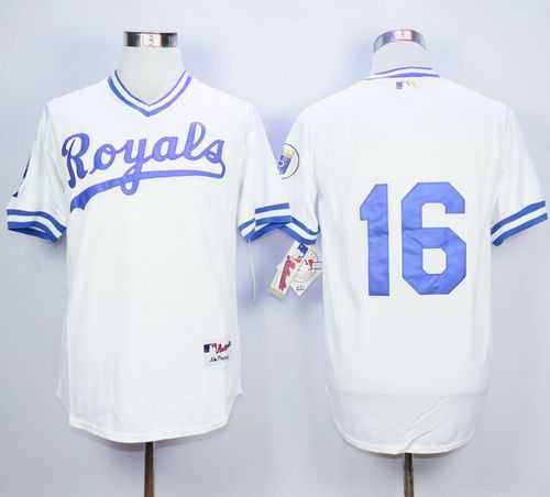 Kansas City Royals #16 Bo Jackson White 1974 Turn Back The Clock Stitched MLB Jersey,We sell and wholesale Kansas City Royals #16 Bo Jackson White 1974 Turn Back The Clock Stitched MLB Jersey on line form chian!