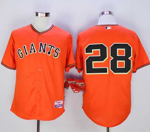 San Francisco Giants #28 Buster Posey Orange Old Style Giants Stitched MLB Jersey,We sell and wholesale San Francisco Giants #28 Buster Posey Orange Old Style Giants Stitched MLB Jersey on line form chian!