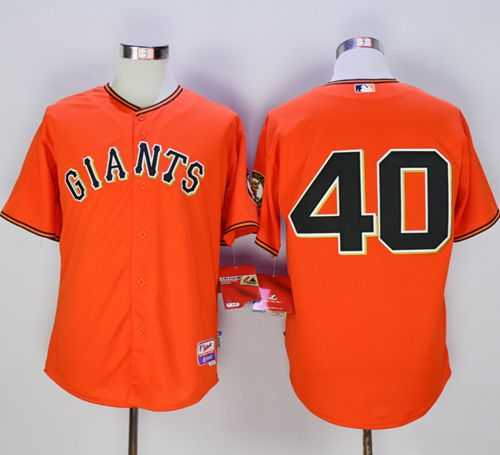San Francisco Giants #40 Madison Bumgarner Orange Old Style Giants Stitched MLB Jersey,We sell and wholesale San Francisco Giants #40 Madison Bumgarner Orange Old Style Giants Stitched MLB Jersey on line form chian!