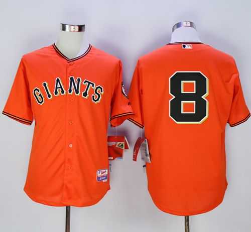 San Francisco Giants #8 Hunter Pence Orange Old Style Giants Stitched MLB Jersey,We sell and wholesale San Francisco Giants #8 Hunter Pence Orange Old Style Giants Stitched MLB Jersey on line form chian!
