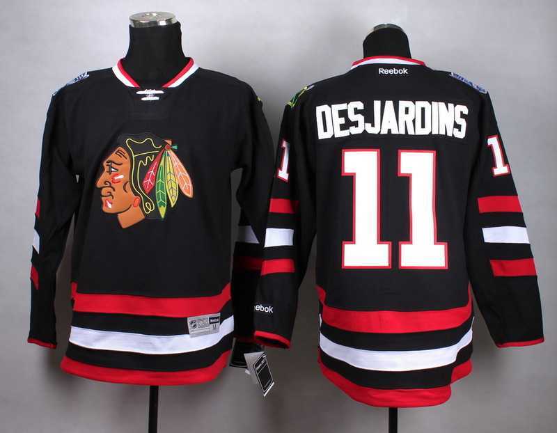 Glued Chicago Blackhawks #11 Andrew Desjardins 2014 Stadium Series Black Jersey,We sell and wholesale Glued Chicago Blackhawks #11 Andrew Desjardins 2014 Stadium Series Black Jersey on line form chian!
