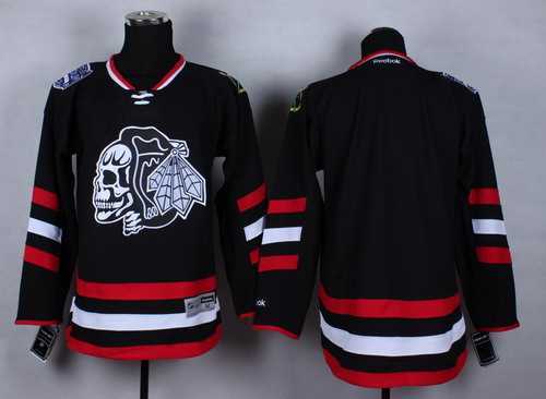 Men Chicago Blackhawks Customized Stadium Series Black With Black Skull Stitched Hockey Jersey,We sell and wholesale Men Chicago Blackhawks Customized Stadium Series Black With Black Skull Stitched Hockey Jersey on line form chian!