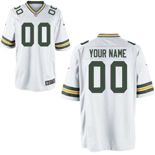 Men Nike Green Bay Packers Customized White Team Color Stitched NFL Game Jersey,We sell and wholesale Men Nike Green Bay Packers Customized White Team Color Stitched NFL Game Jersey on line form chian!