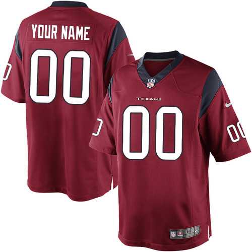 Men Nike Houston Texans Customized Red Team Color Stitched NFL Game Jersey,We sell and wholesale Men Nike Houston Texans Customized Red Team Color Stitched NFL Game Jersey on line form chian!